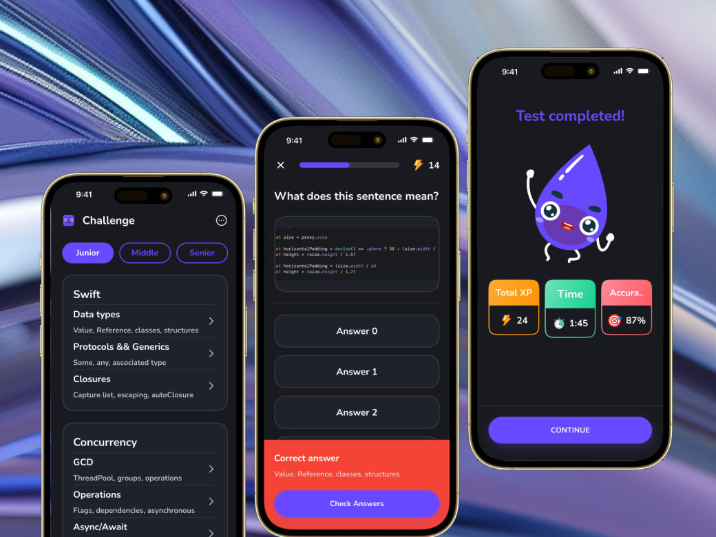 DevTrainy - progress tracking