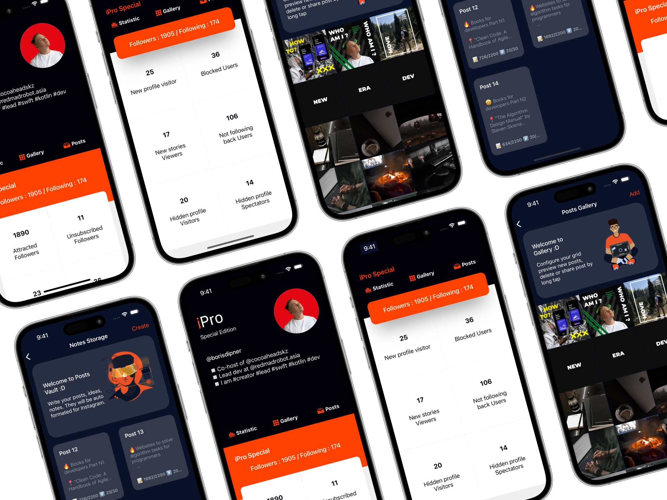 iPro - post writer & widgets