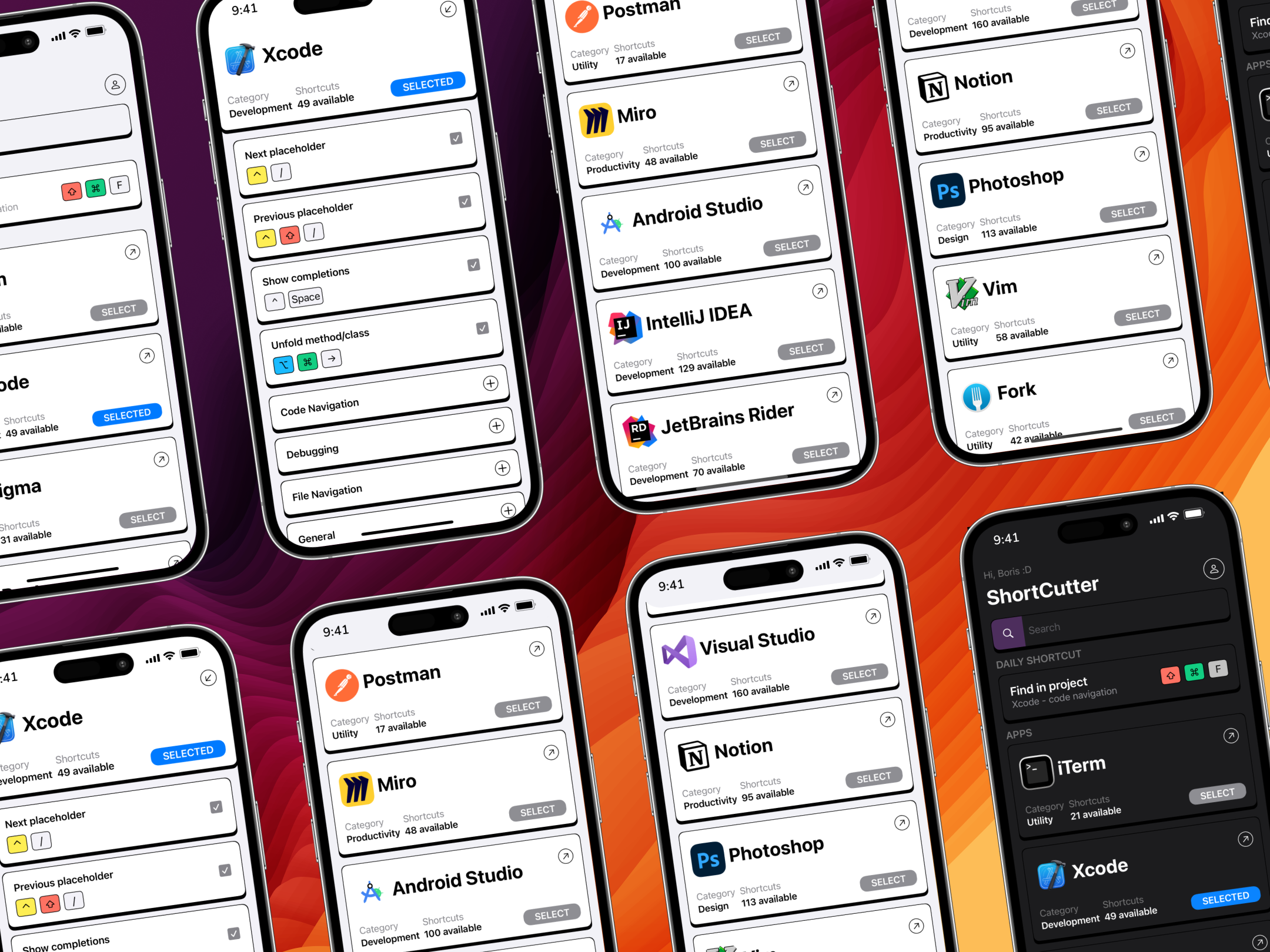 Shortcutter - Xcode shortcuts and settings